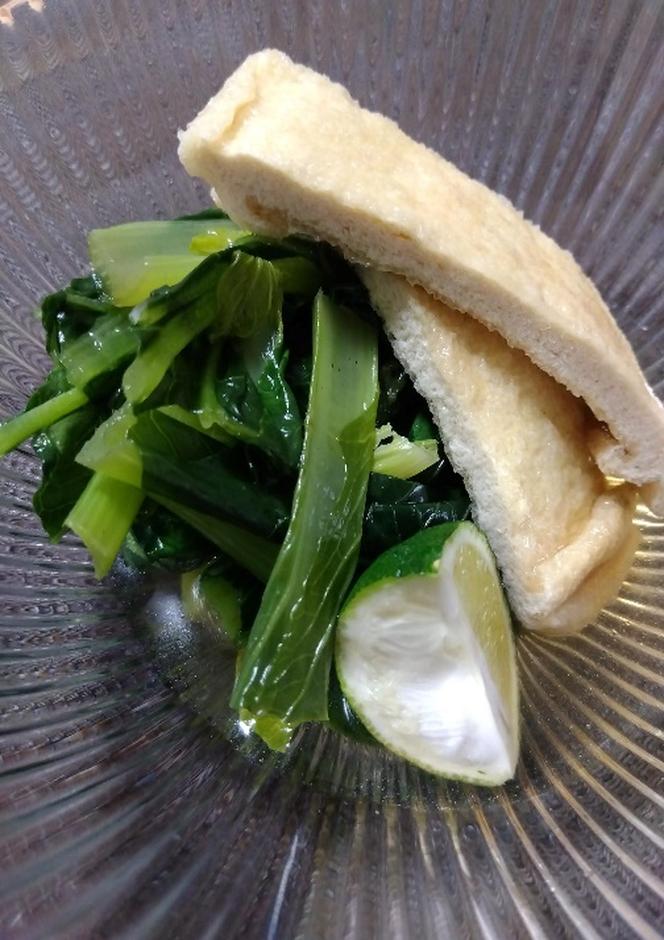 さっぱり味変!小松菜の煮びたし